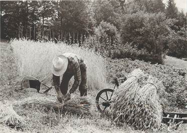 / CPSM FRANCE 88 "Les Vosges Autrefois, nr 50 "Le moissonneur"