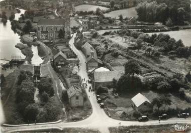 / CPSM FRANCE 50 "La Chapelle sur Vire, vue générale aérienne"