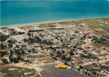 / CPSM FRANCE 50 " Hauteville sur Mer, vue générale aérienne"