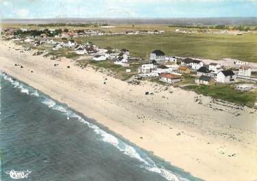 / CPSM FRANCE 50 "Saint Martin de Bréhal, la plage et les villas "