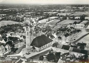 / CPSM FRANCE 50 "Saint Pierre Eglise, l'église et le centre"