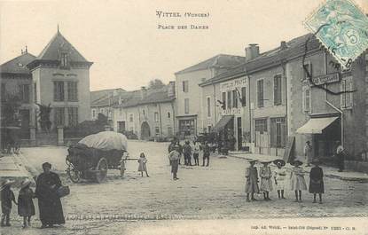 / CPA FRANCE 88 "Vittel, place des Dames"