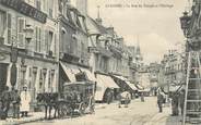 89 Yonne / CPA FRANCE 88 "Auxerre, la rue du temple et l'horloge"