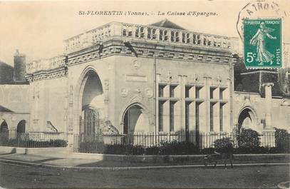 / CPA FRANCE 89 "Saint Florentin, la caisse d'Epargne" / CE / BANQUE
