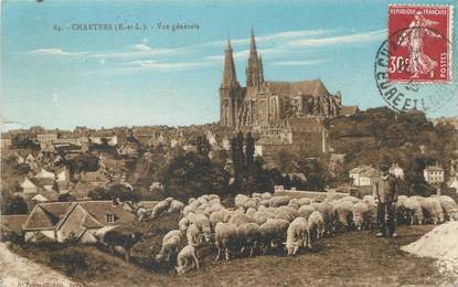 / CPA FRANCE 28 "Chartres, vue générale"