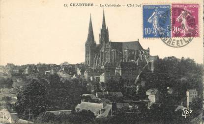 / CPA FRANCE 28 "Chartres, la cathédrale"