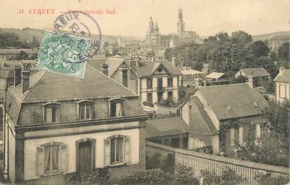 / CPA FRANCE 27 "Evreux, vue générale sud"