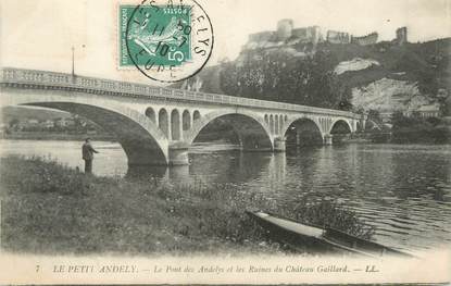 / CPA FRANCE 27 "Le Petit Andely, le pont des Andelys"