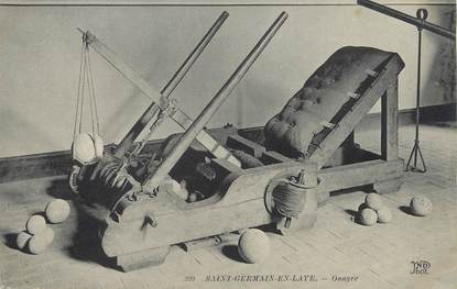 / CPA FRANCE 78 "Musée Gallo Romain de Saint Germain en Laye, Onagre" / MOYEN AGE
