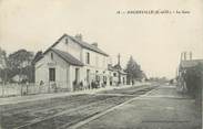 91 Essonne / CPA FRANCE 91 "Angerville, la gare"