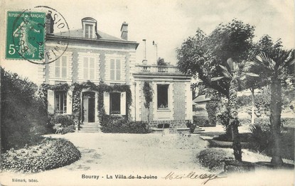 / CPA FRANCE 91 "Bouray, la villa de la Juine"