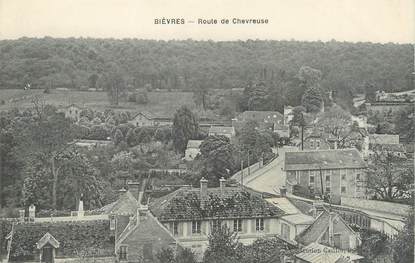 / CPA FRANCE 91 "Bièvres, route de Chevreuse"