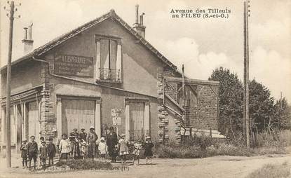 / CPA FRANCE 91 "Avenue des Tilleuls au Pileu"