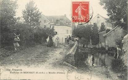 / CPA FRANCE 91 "Environs de Mennecy, moulin d'Ormoy"