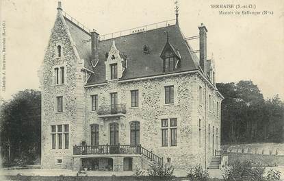 / CPA FRANCE 91 "Sermaize, manoir de Bellanger"