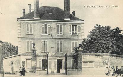 / CPA FRANCE 91 "Pussay, la mairie"