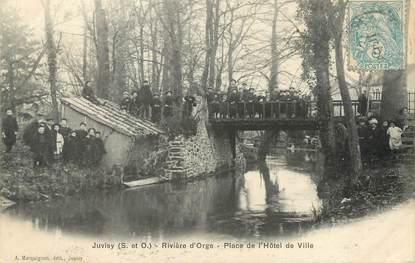 / CPA FRANCE 91 "Juvisy, rivière d'Orge"