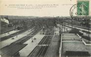 91 Essonne / CPA FRANCE 91 "Juvisy sur Orge, la plus grande gare du monde"