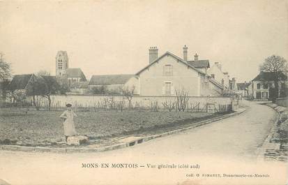 / CPA FRANCE 77 "Mons en Montois, vue générale"