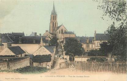 / CPA FRANCE 77 "Lorrez le Bocage, vue des anciens fossés"