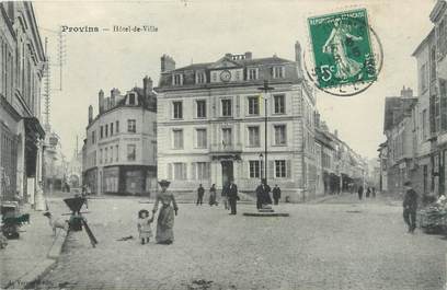 / CPA FRANCE 77 "Provins, hôtel de ville"