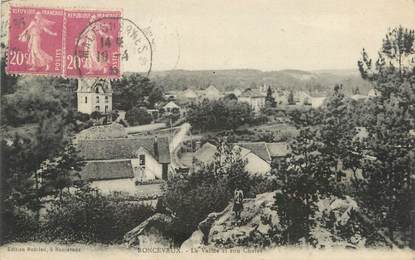 / CPA FRANCE 77 "Roncevaux, la vallée et son châlet"