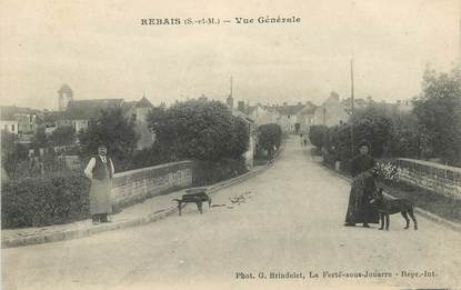 / CPA FRANCE 77 "Rebais, vue générale"