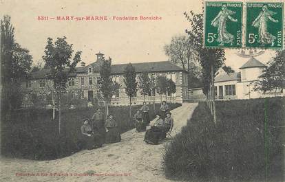 / CPA FRANCE 77 "Mary sur Marne, fondation Borniche"