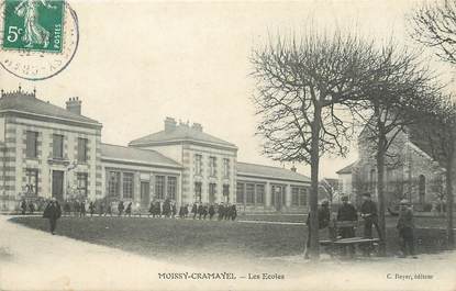 / CPA FRANCE 77 "Moissy Cramayel, les écoles"