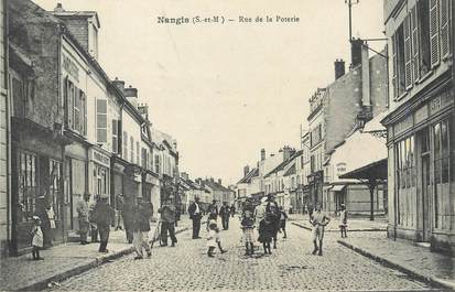 / CPA FRANCE 77 "Nangis, rue de la poterie "