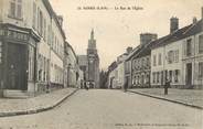 77 Seine Et Marne / CPA FRANCE 77 "Nangis, la rue de l'église"