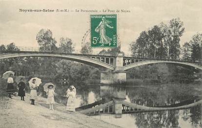 / CPA FRANCE 77 "Noyen Sur Seine, le Pormontain"