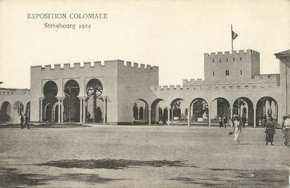 / CPA FRANCE 67 "Exposition coloniale Strasbourg 1924 "