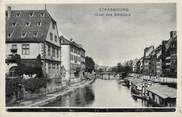 67 Ba Rhin / CPA FRANCE 67 "Strasbourg, quai des Bateliers"