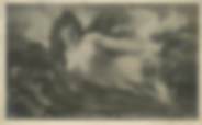 Nu / Érotisme / CPA NU / SALON 1904 nr 241 "La Lyre, sirène dressant des dauphins"