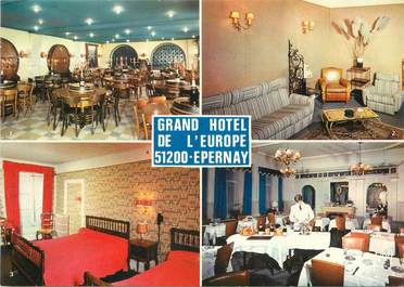 / CPSM FRANCE 51 "Epernay, grand hôtel de l'Europe"