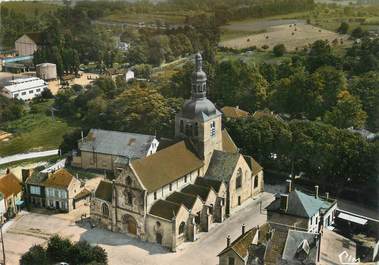 / CPSM FRANCE 51 "Fismes, vue aérienne, l'église"