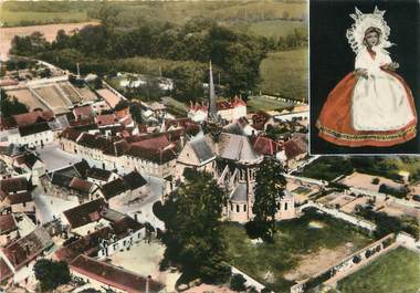 / CPSM FRANCE 51 "Orbais, l'Abbaye, vue aérienne"