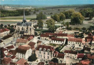 / CPSM FRANCE 51 "Orbais, l'Abbaye, vue aérienne "
