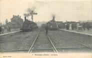 02 Aisne CPA  FRANCE 02 "Wassigny, la gare " / TRAIN