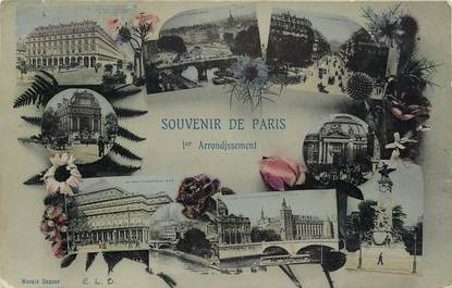 CPA "Souvenir de Paris Ier"
