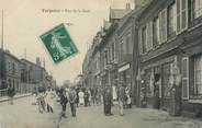 02 Aisne CPA  FRANCE 02 "Tergnier, rue de la gare"