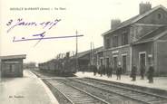 02 Aisne CPA  FRANCE 02 "Neuilly Saint Front, la gare" / TRAIN