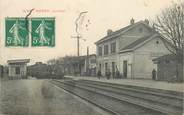 02 Aisne CPA  FRANCE 02 "Breny, la gare" / TRAIN