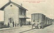 02 Aisne CPA  FRANCE 02 "Bucy le Long, ligne de Soissons à rethel" / TRAIN