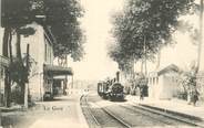 03 Allier CPA FRANCE 03 "Thiel, la gare" / TRAIN