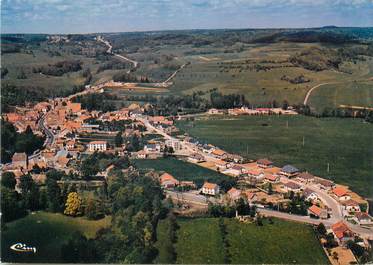 / CPSM FRANCE 52 "Longeau, vue générale aérienne"