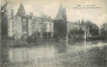 / CPA FRANCE 53 "Château du Bourglévesque"