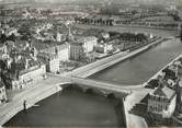 53 Mayenne / CPSM FRANCE 53 "Chateau Gontier, le pont sur la Mayenne"