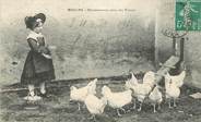 03 Allier CPA FRANCE 03 "Moulins, bourbonnaise avec ses poules"